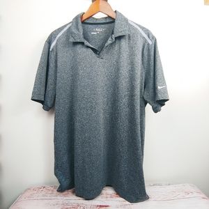 Nike Golf Tour Performance Reflective Polo Shirt L